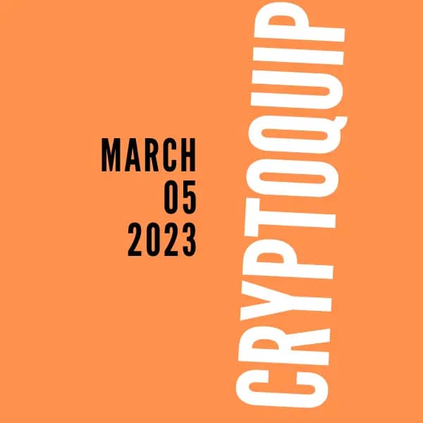cryptoquip for march 05 2023