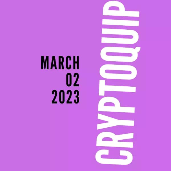 cryptoquip march 02, 2023